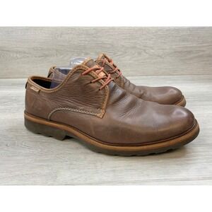 Pikolinos Berna Men's Brown Leather Oxford Casual 44 EU 10-10.5 Us Shoes